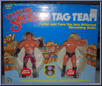 Greg Valentine & Brutus Beefcake from WWF - Tag Team manufactured by LJN [Front]