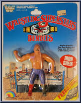 Iron Sheik from WWF - Bendies manufactured by LJN [Front]