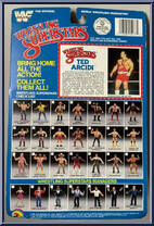 Ted Arcidi from WWF - Series 4 manufactured by LJN [Back]