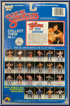 Tito Santana from WWF - Series 3 manufactured by LJN [Back]