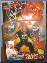 Rock from WWF Maximum Sweat - Series 3 manufactured by Jakks Pacific [Front]