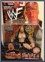 Stone Cold from WWF Maximum Sweat - Series 4 manufactured by Jakks Pacific [Front]