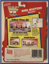 Goldust from WWF - Ring Masters - Mini manufactured by Playmates [Back]