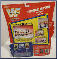 Undertaker vs. Mankind from WWF - Grudge Match manufactured by Playmates [Back]