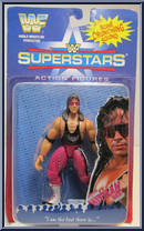 Bret Hart from WWF Superstars - Series 1 manufactured by Jakks Pacific [Front]