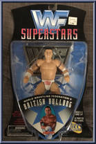 British Bulldog from WWF Superstars - Series 3 manufactured by Jakks Pacific [Front]
