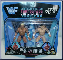 Sycho Sid vs British Bulldog Action Figure