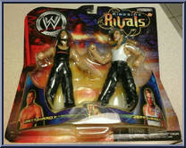 Matt Hardy / Jeff Hardy from WWF Titan Tron Live - Ringside Rivals - Series 7 manufactured by Jakks Pacific [Front]