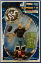 Stone Cold Steve Austin from WWF Titan Tron Live - Series 13 manufactured by Jakks Pacific [Front]
