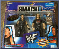 Undertaker / Big Show from WWF Titan Tron Live - Smack Down! 2-Packs manufactured by Jakks Pacific [Front]