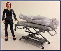 Dana Scully (Suit & Corpse) Action Figure