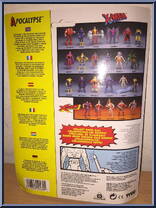 Apocalypse (Extending Body) from X-Men - Series 1 manufactured by Toy Biz [Back]