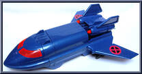 Blackbird Jet (with Wolverine) from X-Men - Vehicles manufactured by Toy Biz [Loose]