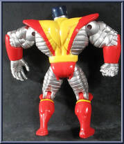 Colossus (Red & Yellow) from X-Men - Battle Brigade manufactured by Toy Biz [Loose]