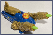 Cyclops from X-Men - Battle Blasters manufactured by Toy Biz [Loose]