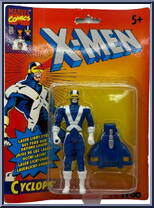 Cyclops (Blue & White) from X-Men - Series 1 manufactured by Toy Biz [Front]