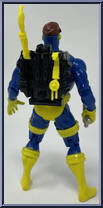 Cyclops (Light-Up Optic Blast) from X-Men - Series 5 manufactured by Toy Biz [Loose]