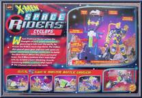 Cyclops from X-Men - Space Riders manufactured by Toy Biz [Back]
