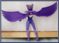 Space Ninja Deathbird from X-Men - Ninja Force manufactured by Toy Biz [Loose]