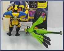 Wolverine (Future) from X-Men - Missile Flyers manufactured by Toy Biz [Loose]