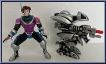 Gambit from X-Men - Robot Fighters manufactured by Toy Biz [Loose]
