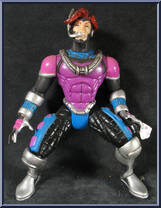 Gambit from X-Men - Robot Fighters manufactured by Toy Biz [Loose]