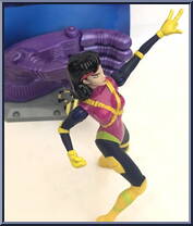 Jubilee from X-Men - Robot Fighters manufactured by Toy Biz [Loose]