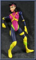 Jubilee from X-Men - Robot Fighters manufactured by Toy Biz [Loose]