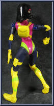 Jubilee from X-Men - Robot Fighters manufactured by Toy Biz [Loose]