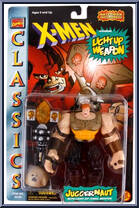 Juggernaut from X-Men - Classics - Light Up Weapons manufactured by Toy Biz [Front]