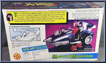 Magneto Magnetron from X-Men - Vehicles manufactured by Toy Biz [Back]