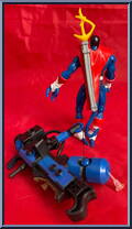Nightcrawler (Aqua Attack) from X-Men - Water Wars manufactured by Toy Biz [Loose]