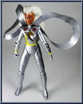 Storm (Silver Power Glow) from X-Men - Series 3 manufactured by Toy Biz [Loose]