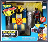 Wolverine from X-Men - Battle Bases manufactured by Toy Biz [Front]