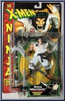 Ninja Wolverine from X-Men - Ninja Force manufactured by Toy Biz [Front]
