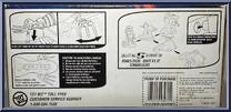 Wolverine from X-Men - Space Riders manufactured by Toy Biz [Back]