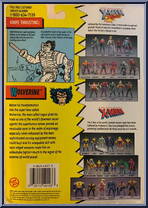 Wolverine (5th Edition) from X-Men - Series 4 manufactured by Toy Biz [Back]