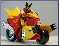 Wolverine Mutantcycle from X-Men - Vehicles manufactured by Toy Biz [Loose]