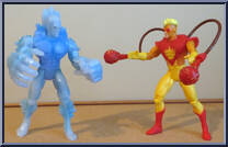 Fire & Ice (Iceman vs. Pyro) from X-Men - Classics - 2-Packs manufactured by Toy Biz [Loose]