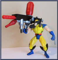 Wolverine from X-Men - Classics - Battle Blasters manufactured by Toy Biz [Loose]