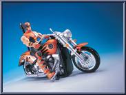 Infrared Motorcycle Action Figure