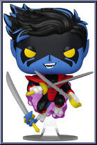 Nightcrawler from X-Men - X-Men '97 Pop manufactured by Funko [Loose]