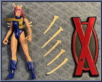 Marrow from X-Men - Generation X - Series 2 manufactured by Toy Biz [Loose]