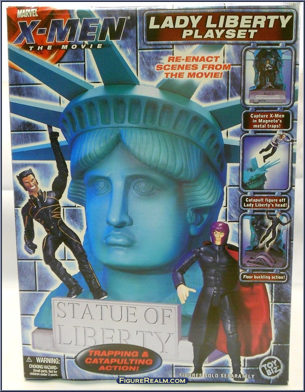 Lady Liberty Playset - X-Men - Movie - Accessories - Toy Biz Action Figure