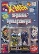 Cyclops vs. Mr. Sinister from X-Men - Steel Mutants - Series 2 manufactured by Toy Biz [Front]