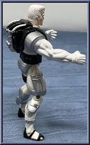 Cable (Arctic Armor) from X-Men - X-Force - Series 7 manufactured by Toy Biz [Loose]