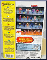 Shatterstar from X-Men - X-Force - Series 1 manufactured by Toy Biz [Back]