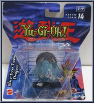 Blue-Eyes Toon Dragon from Yu-Gi-Oh! - Mini 14 manufactured by Mattel [Front]