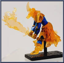 Flame Swordsman from Yu-Gi-Oh! - Mini  9 manufactured by Mattel [Loose]