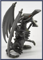 Red-Eyes Black Dragon from Yu-Gi-Oh! - Mini  2 manufactured by Mattel [Loose]